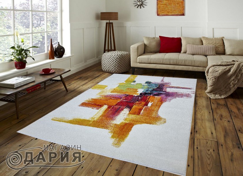 Тъкан килим MAGNOLIA 338 white